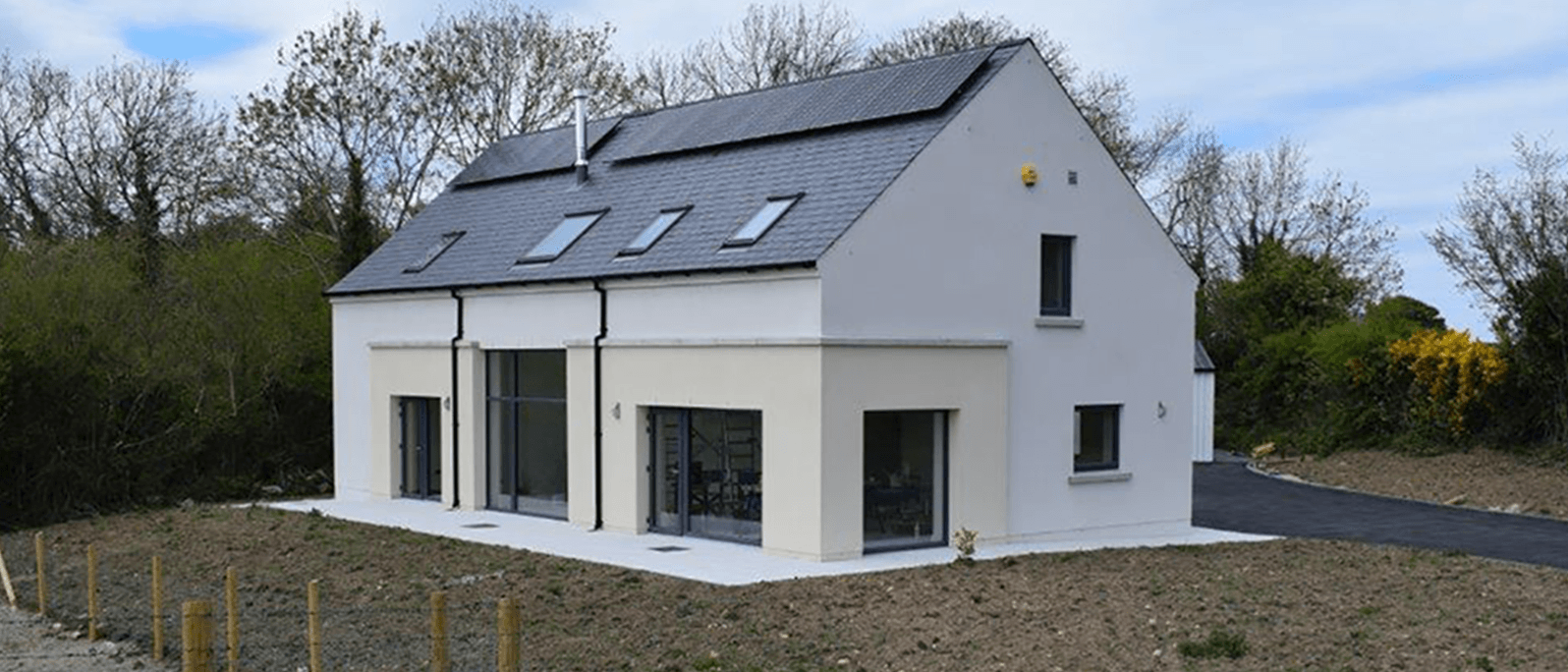 Timber Frame Home Built Down Northern Ireland Qtf Timber Frame Home Built Down Northern Ireland Qtf