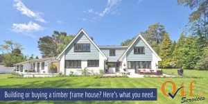 Build or buy a timber frame house
