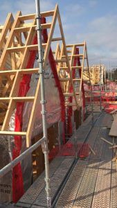 UK Timber Frame manufacture Annesley