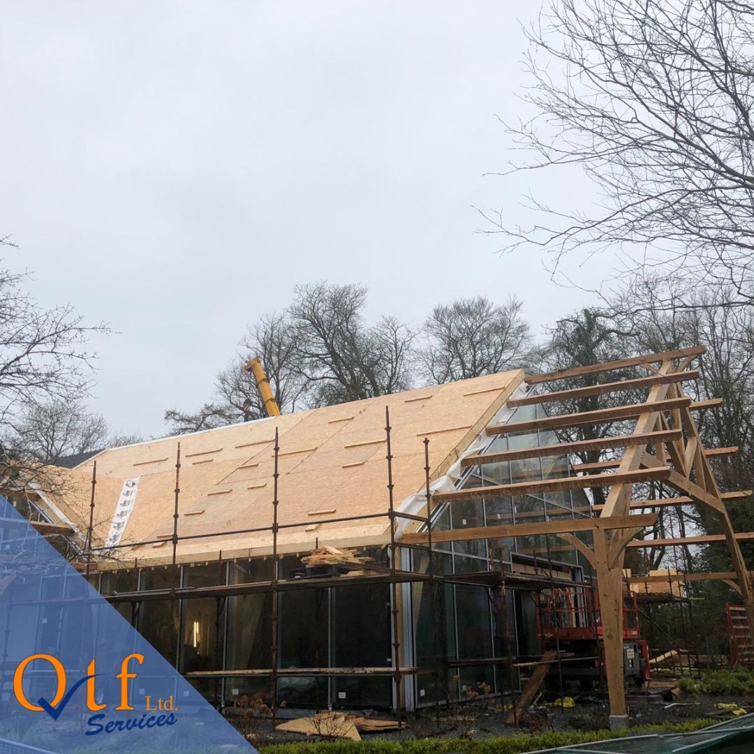 QTF Services, Old Rectory Killyman Timber Frame Ireland