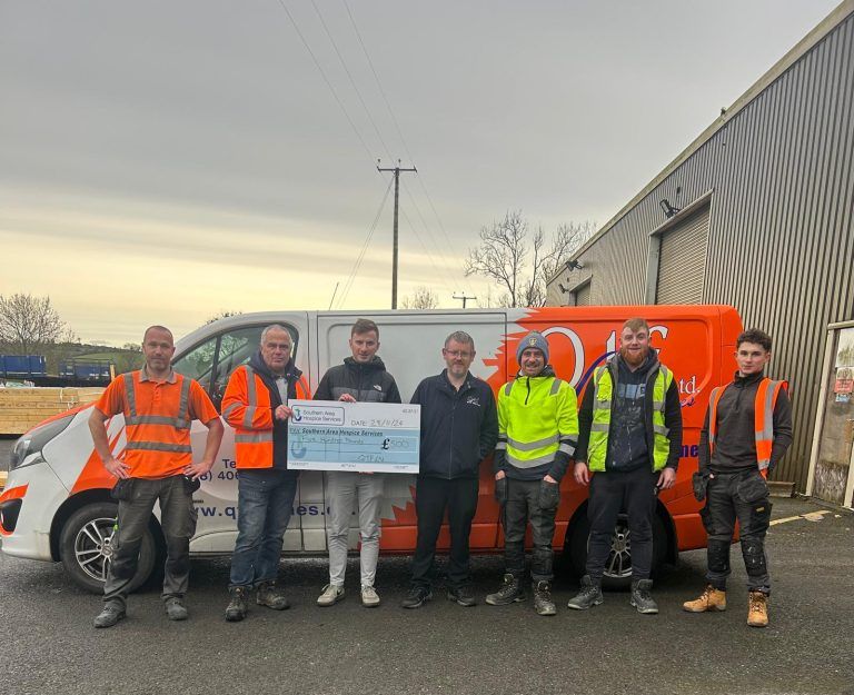QTF Services - Giving Back to Southern Area Hospice​